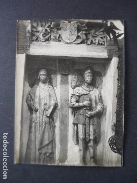 Antique Photography: ZAFRA BADAJOZ SEPULCRO DE LOS CONDE DE FERIA ANTIGUA FOTOGRAFIA HACIA 1900 12,5 X 17 CM