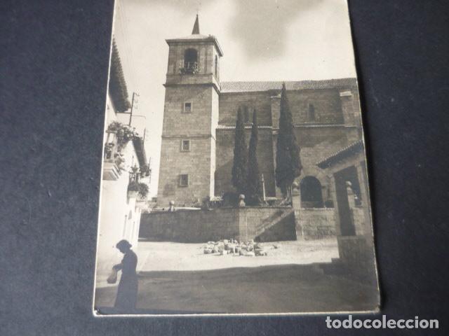Alte Fotografie: VALDEMORILLO MADRID IGLESIA ANTIGUA FOTOGRAFIA 9 X 12 CM