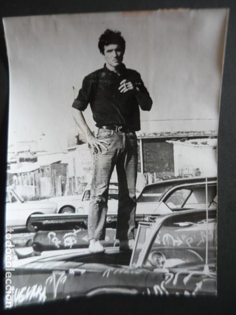 Fotografia antica: ASSAF DAYAN ACTOR ANTIGUA FOTOGRAFIA ORIGINAL 18 X 24 CM
