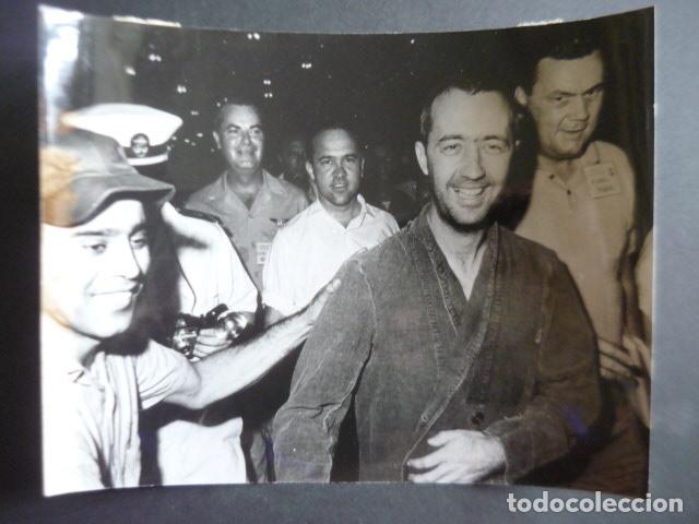 Photographie ancienne: JAMES MCDIVITT ASTRONAUTA NASA ANTIGUA FOTOGRAFIA ORIGINAL 18 X 24 CM