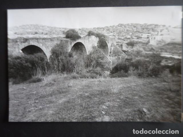 Photographie ancienne: OLIVENZA BADAJOZ DETALLE BASTION ANTIGUA FOTOGRAFIA ORIGINAL 30 X 20 CM