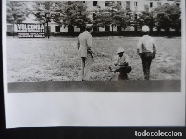 Alte Fotografie: MADRID BARRIO DEL AEROPUERTO ANTIGUA FOTOGRAFIA ORIGINAL 13 X 18 CM