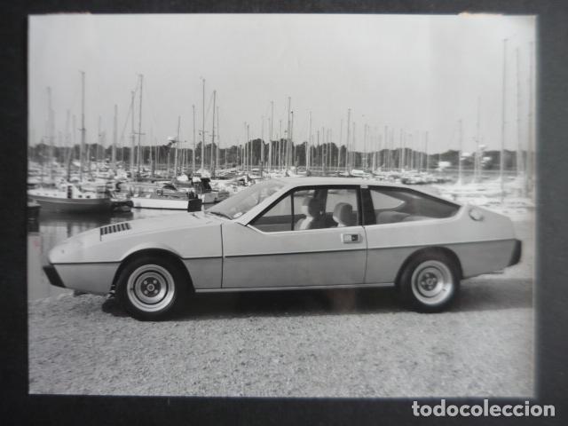 Fotografia antiga: LOTUS ECLAT AUTOMOVIL AUTOMOCION ANTIGUA FOTOGRAFIA ORIGINAL 21.5 X 15.5 CM