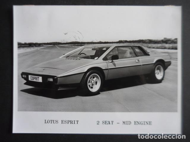 Fotografia antiga: LOTUS ESPRIT AUTOMOVIL AUTOMOCION ANTIGUA FOTOGRAFIA ORIGINAL 21.5 X 15.5 CM