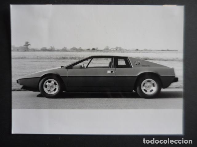 Fotografia antiga: LOTUS ESPRIT AUTOMOVIL AUTOMOCION ANTIGUA FOTOGRAFIA ORIGINAL 21.5 X 15.5 CM