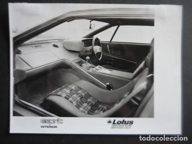 Fotografia antiga: LOTUS ESPRIT AUTOMOVIL AUTOMOCION ANTIGUA FOTOGRAFIA ORIGINAL 21.5 X 15.5 CM