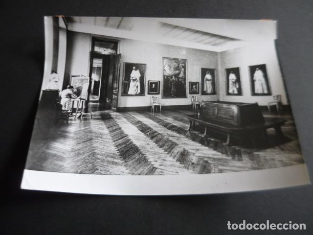 Fotograf&iacute;a antigua: MADRID REAL ACADEMIA BELLAS ARTES SAN FERNANDO SALA ZURBARAN ANTIGUA FOTOGRAFIA ORIGINAL 18 X 24 CM