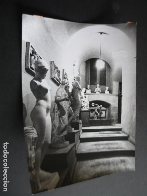 Fotograf&iacute;a antigua: MADRID REAL ACADEMIA BELLAS ARTES SAN FERNANDO SALA VACIADOS ANTIGUA FOTOGRAFIA ORIGINAL 18 X 24 CM