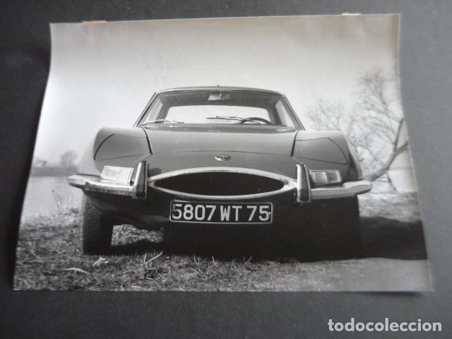 Photographie ancienne: AUTOMOVIL MATRA 530 SX ANTIGUA FOTOGRAFIA ORIGINAL 18 X 24 CM