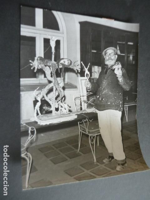 Photographie ancienne: EL BOLICHE PINTOR ANTIGUA FOTOGRAFIA ORIGINAL 18 X 24 CM