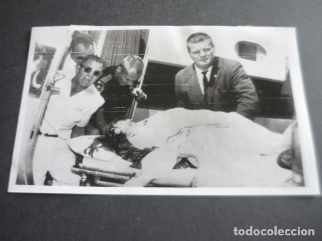 Antique Photography: CIRCUITO AUTOMOVILISMO BONNEVILLE ACCIDENTE ANTIGUA FOTOGRAFIA ORIGINAL 18 X 12 CM