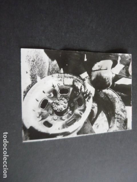 Photographie ancienne: CIRCUITO AUTOMOVILISMO BONNEVILLE ACCIDENTE ANTIGUA FOTOGRAFIA ORIGINAL 10 X 15 CM