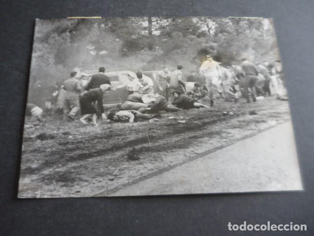 Antique Photography: BUENOS AIRES ACCIDENTE CIRCUITO AUTOMOVILISMO ANTIGUA FOTOGRAFIA ORIGINAL 18 X 12 CM