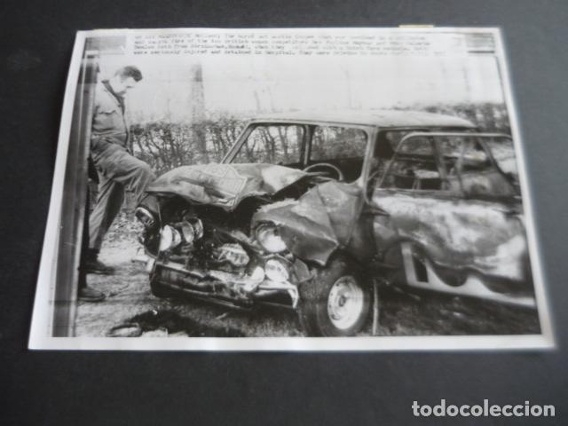 Fotograf&iacute;a antigua: MAASTRICHT HOLANDA CIRCUITO AUTOMOVILISMO ANTIGUA FOTOGRAFIA ORIGINAL 24 X 18 CM