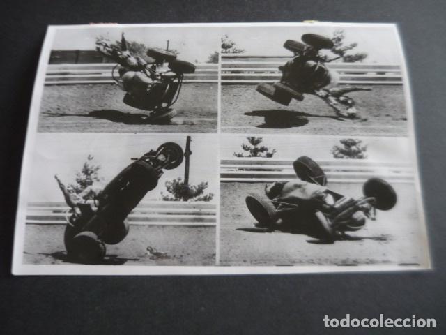 Photographie ancienne: INDIANAPOLIS USA CIRCUITO AUTOMOVILISMO ANTIGUA FOTOGRAFIA ORIGINAL 15 X 20 CM