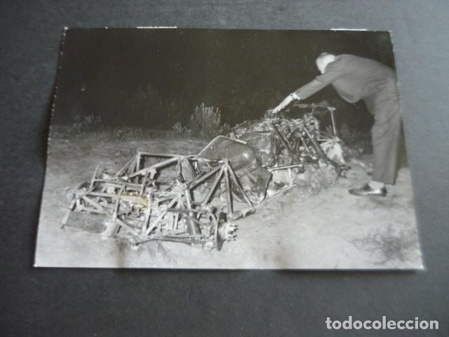 Fotograf&iacute;a antigua: XXIV HORAS DE LE MANS ACCIDENTE CIRCUITO AUTOMOVILISMO ANTIGUA FOTOGRAFIA ORIGINAL 12 X 18 CM