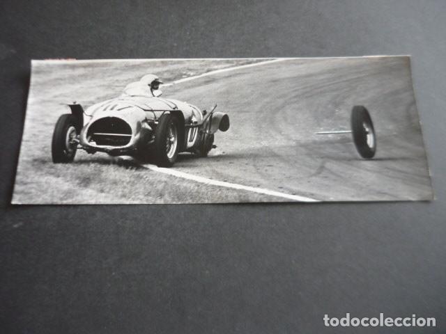 Fotograf&iacute;a antigua: BRANDS HATCH CIRCUITO AUTOMOVILISMO ACCIDENTE ANTIGUA FOTOGRAFIA ORIGINAL 10 X 24 CM