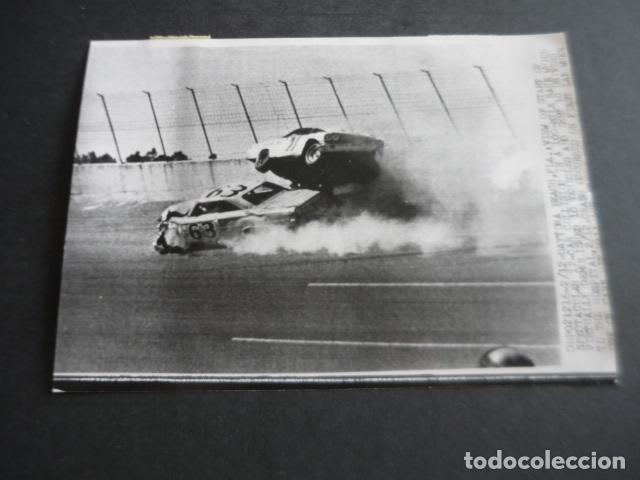 Antique Photography: DAYTONA BEACH FLORIDA AUTOMOVILISMO ACCIDENTE ANTIGUA FOTOGRAFIA ORIGINAL 18 X 12 CM