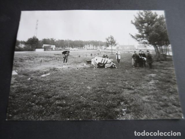 Fotograf&iacute;a antigua: XXIV HORAS DE LE MANS AUTOMOVILISMO ACCIDENTE ANTIGUA FOTOGRAFIA ORIGINAL 18 X 24 CM