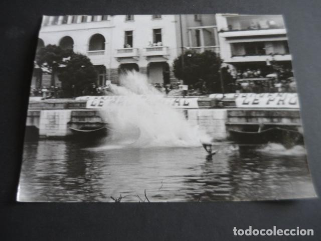 Photographie ancienne: MONACO AUTOMOVILISMO ACCIDENTE ANTIGUA FOTOGRAFIA ORIGINAL 18 X 24 CM