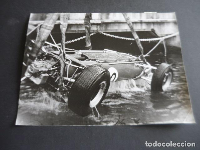 Fotograf&iacute;a antigua: MONACO AUTOMOVILISMO ACCIDENTE ANTIGUA FOTOGRAFIA ORIGINAL 18 X 24 CM
