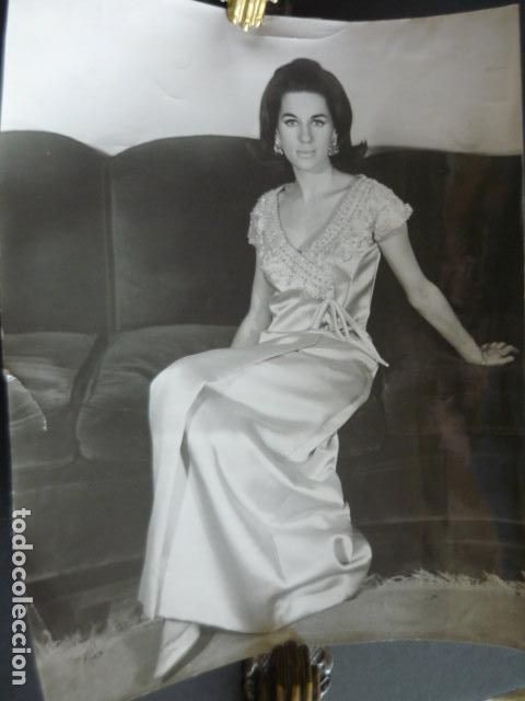 Antique Photography: NATALIA FIGUEROA ESCRITORA ANTIGUA FOTOGRAFIA ORIGINAL 30 X 24 CM