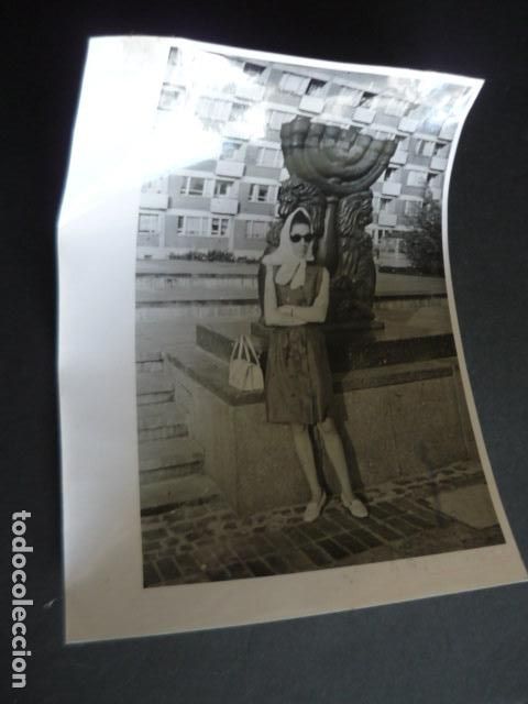 Fotografia antica: NATALIA FIGUEROA ESCRITORA ANTIGUA FOTOGRAFIA ORIGINAL 18 X 24 CM