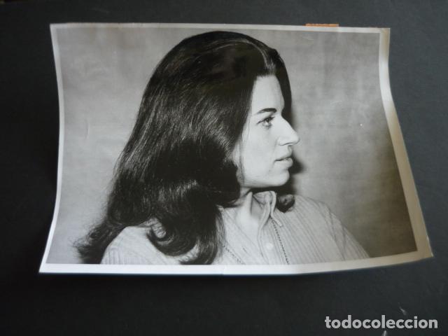 Fotografia antica: NATALIA FIGUEROA ESCRITORA ANTIGUA FOTOGRAFIA ORIGINAL 18 X 24 CM