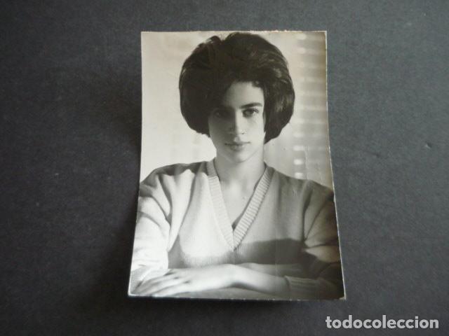 Photographie ancienne: NATALIA FIGUEROA ESCRITORA ANTIGUA FOTOGRAFIA ORIGINAL 9 X 13 CM