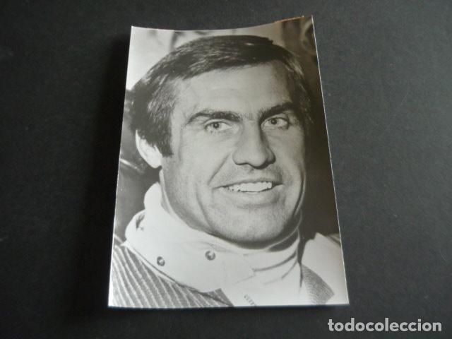 Photographie ancienne: CARLOS REUTEMANN CORREDOR AUTOMOVILISMO ANTIGUA FOTOGRAFIA ORIGINAL 12 X 18 CM