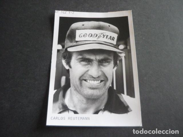 Fotografia antica: CARLOS REUTEMANN CORREDOR AUTOMOVILISMO ANTIGUA FOTOGRAFIA ORIGINAL 10 X 15 CM