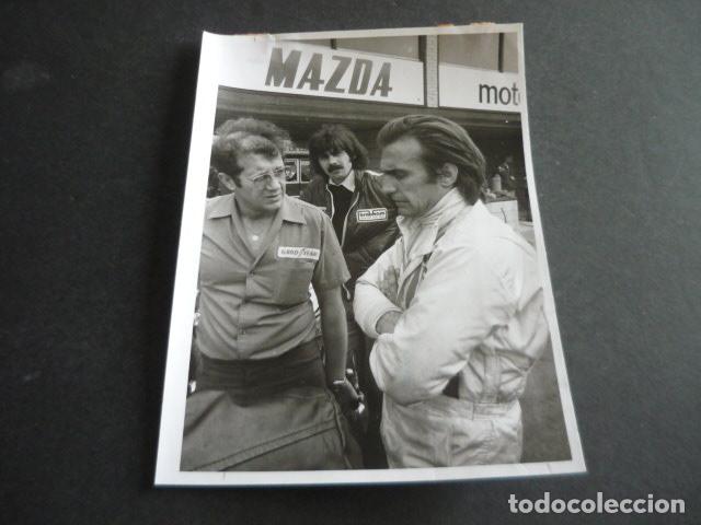 Photographie ancienne: CARLOS REUTEMANN CORREDOR AUTOMOVILISMO ANTIGUA FOTOGRAFIA ORIGINAL 13 X 18 CM