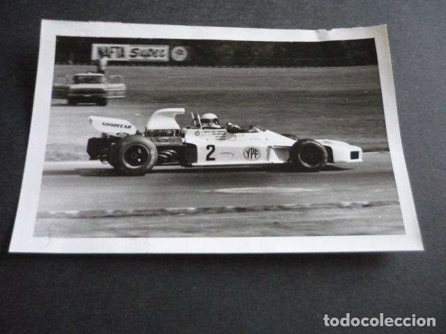 Fotografia antiga: CARLOS REUTEMANN CORREDOR AUTOMOVILISMO ANTIGUA FOTOGRAFIA ORIGINAL 13 X 18 CM