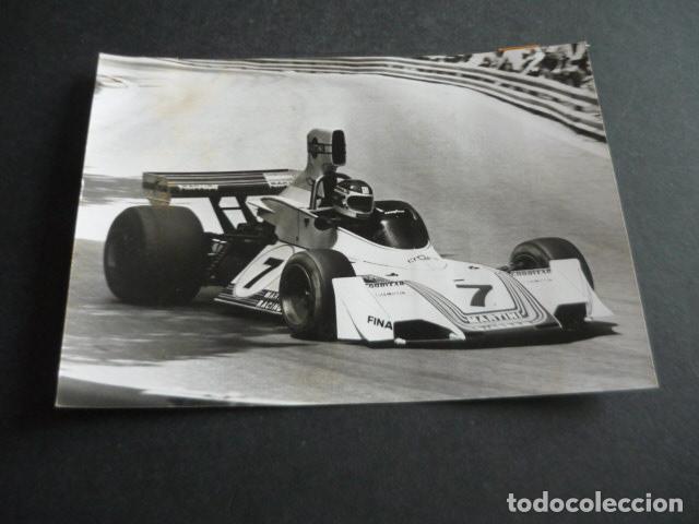 Photographie ancienne: CARLOS REUTEMANN CORREDOR AUTOMOVILISMO ANTIGUA FOTOGRAFIA ORIGINAL 13 X 18 CM