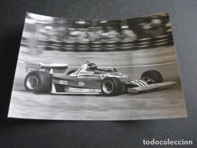 Fotografia antica: CARLOS REUTEMANN CORREDOR AUTOMOVILISMO ANTIGUA FOTOGRAFIA ORIGINAL 13 X 18 CM