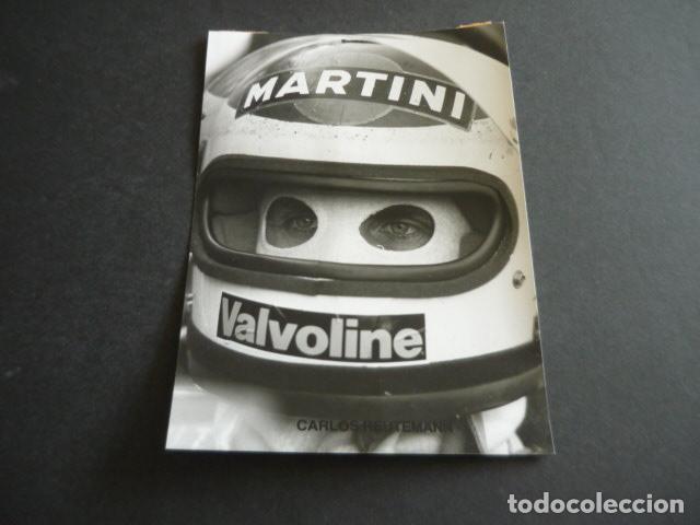 Fotografia antiga: CARLOS REUTEMANN CORREDOR AUTOMOVILISMO ANTIGUA FOTOGRAFIA ORIGINAL 13 X 18 CM