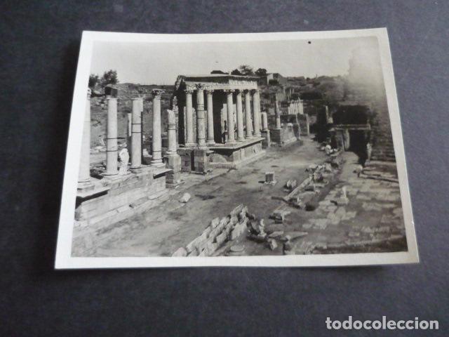 Photographie ancienne: MERIDA BADAJOZ TEATRO ROMANO ANTIGUA FOTOGRAFIA ORIGINAL 9 X 11,5 CM