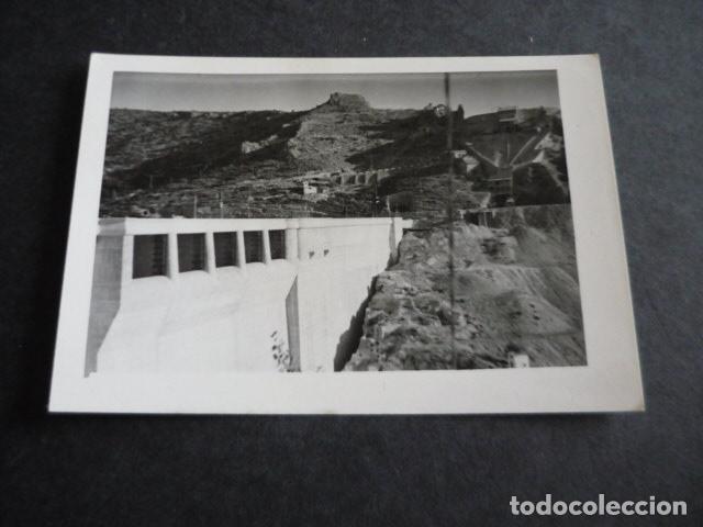 Photographie ancienne: PRESA EMBALSE A IDENTIFICAR ANTIGUA FOTOGRAFIA 9,5 X 6,5 CM