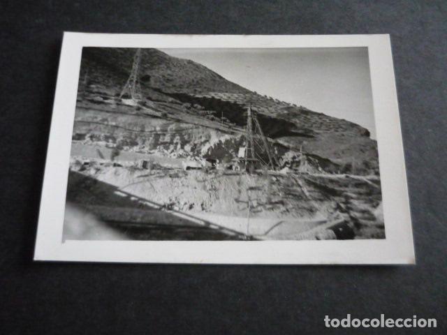Photographie ancienne: PRESA EMBALSE A IDENTIFICAR ANTIGUA FOTOGRAFIA 9,5 X 6,5 CM