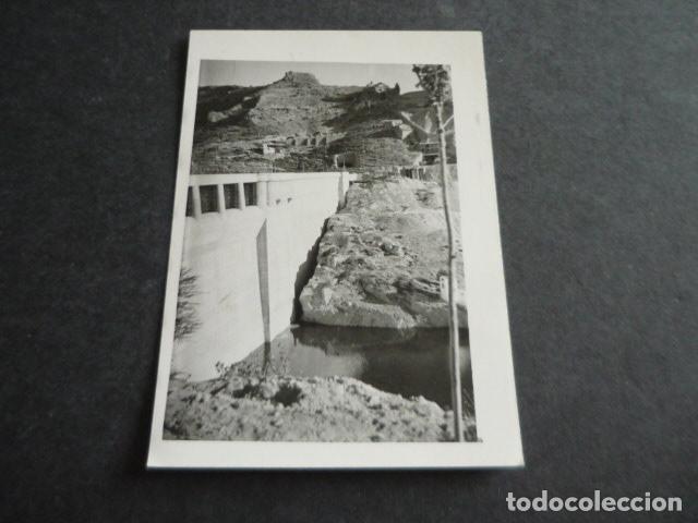 Photographie ancienne: PRESA EMBALSE A IDENTIFICAR ANTIGUA FOTOGRAFIA 9,5 X 6,5 CM