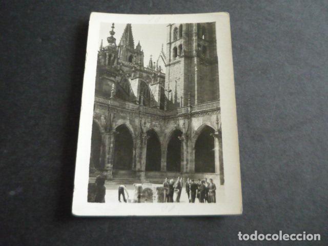 Fotografia antica: LEON CATEDRAL ANTIGUA FOTOGRAFIA 6 X 9 CM