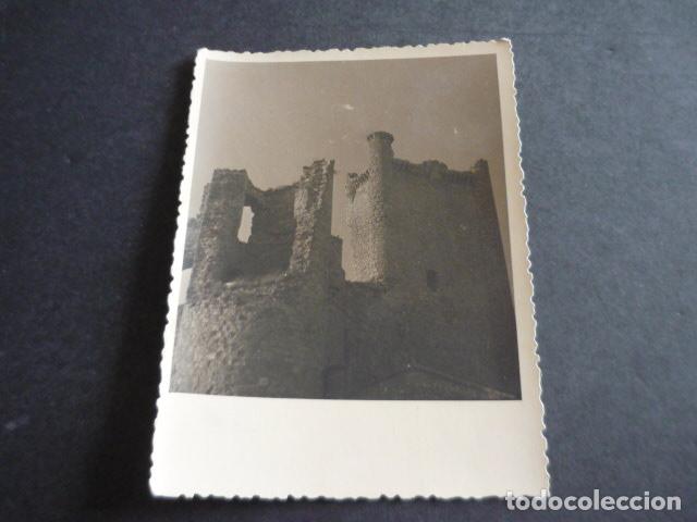 Fotografia antica: TORIJA GUADALAJARA CASTILLO ANTIGUA FOTOGRAFIA 11,5 X 8,5 CM