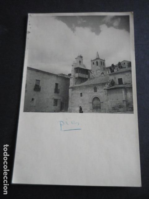 Fotografia antica: ZAMORA DETALLE URBANO ANTIGUA FOTOGRAFIA 18 X 11,5 CM