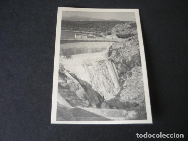 Alte Fotografie: EMBALSE DEL VILLAR MADRID ANTIGUA FOTOGRAFIA 7,5 X 10,5 CM