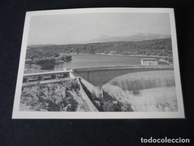 Photographie ancienne: EMBALSE DEL VILLAR MADRID ANTIGUA FOTOGRAFIA 7,5 X 10,5 CM