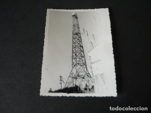 Fotografia antica: PUERTO DE NAVACERRADA MADRID LA BOLA DEL MUNDO ANTIGUA FOTOGRAFIA 7,5 X 10,5 CM