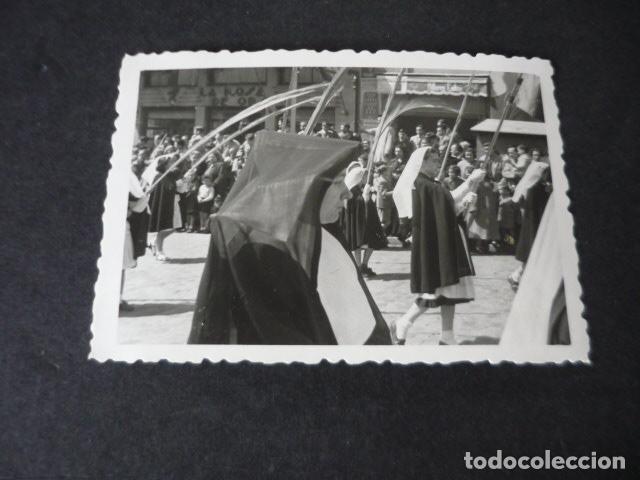 Fotografia antiga: MADRID PLAZA DEL CALLAO PROCESION DOMINGO DE RAMOS ANTIGUA FOTOGRAFIA 6,5 X 9 CM