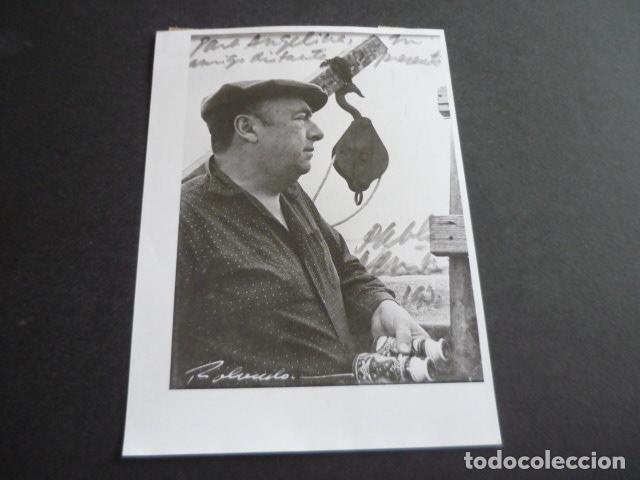 Fotografia antiga: PABLO NERUDA ANTIGUA FOTOGRAFIA ORIGINAL 18 X 13 CM