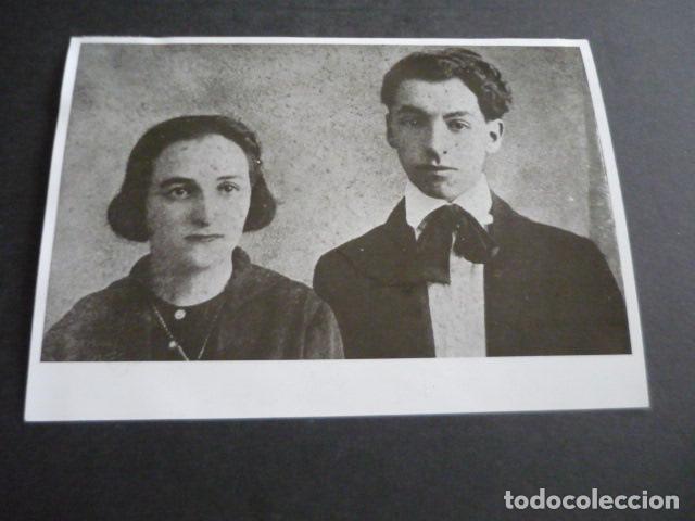 Antique Photography: PABLO NERUDA CON SU HERMANA LAURA ANTIGUA FOTOGRAFIA 18 X 13 CM