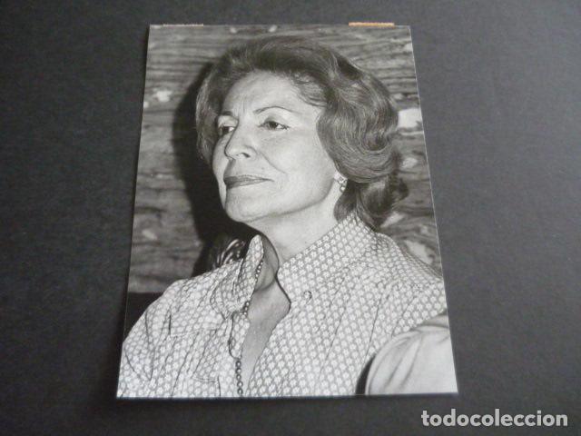 Alte Fotografie: MATILDE URRUTIA MUJER DE PABLO NERUDA ANTIGUA FOTOGRAFIA 18 X 13 CM